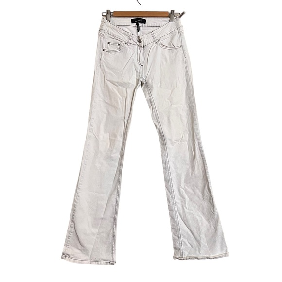 Isabel Marant Denim - Isabel Marant White Wide‎ Leg Jeans